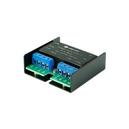 Cui Inc DC to DC Converter, 48V DC to 15/ -15V DC, 20VA, 0 Hz, Chassis PYB20-Q48-D15-U